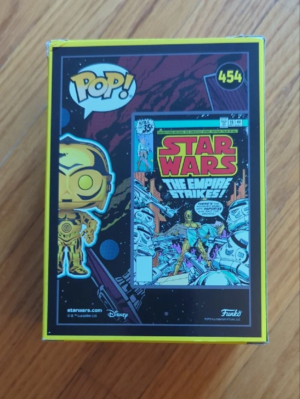 Funko Pop! Star Wars C-3PO Vinyl Figure - Yellow And Orange